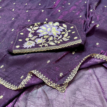 Purple Space  Oraganza Silk