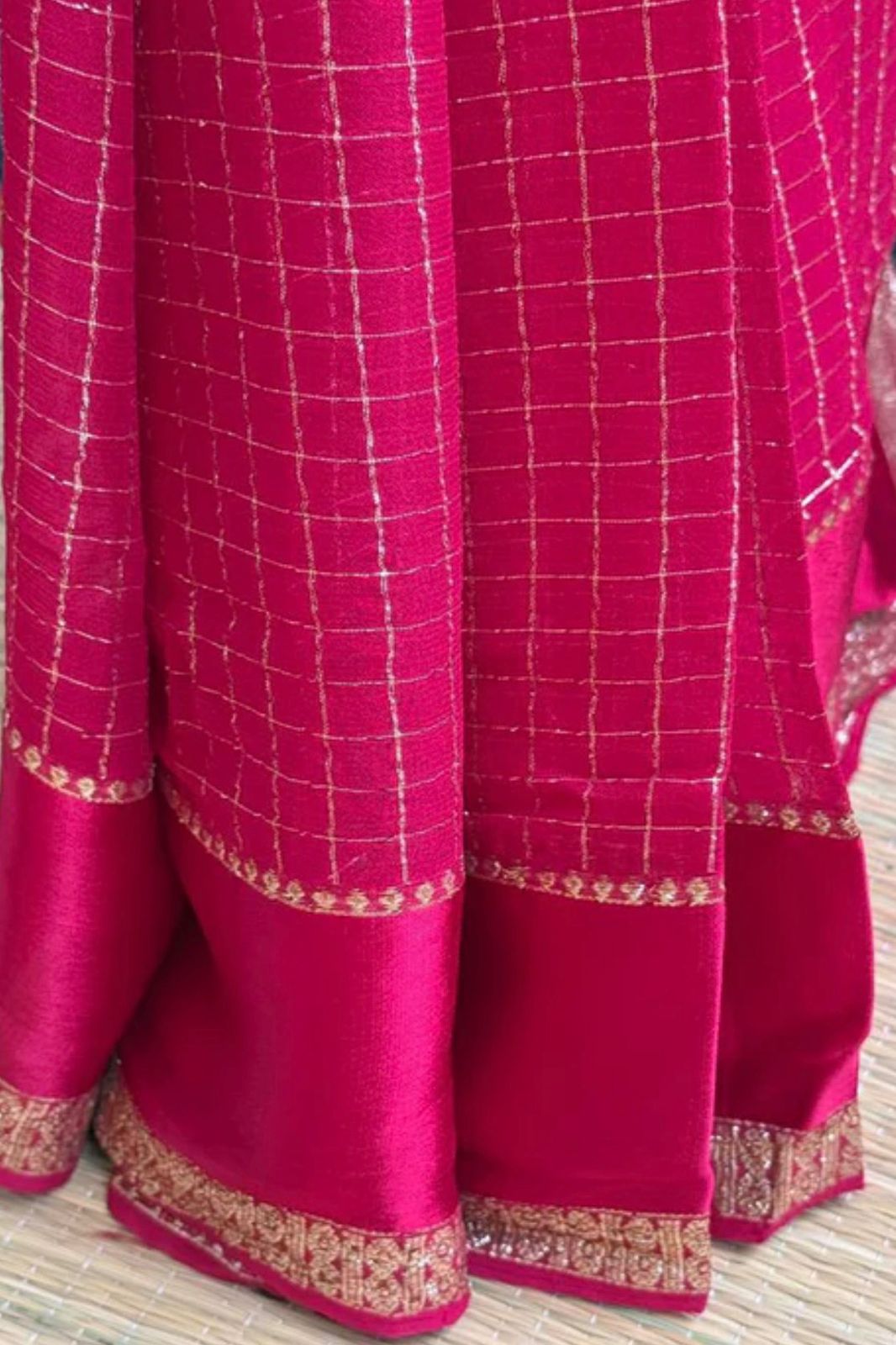 PINK CHINNON SILK