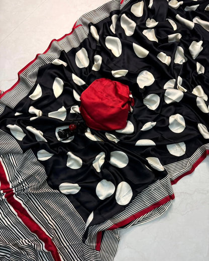 Black Modal Silk